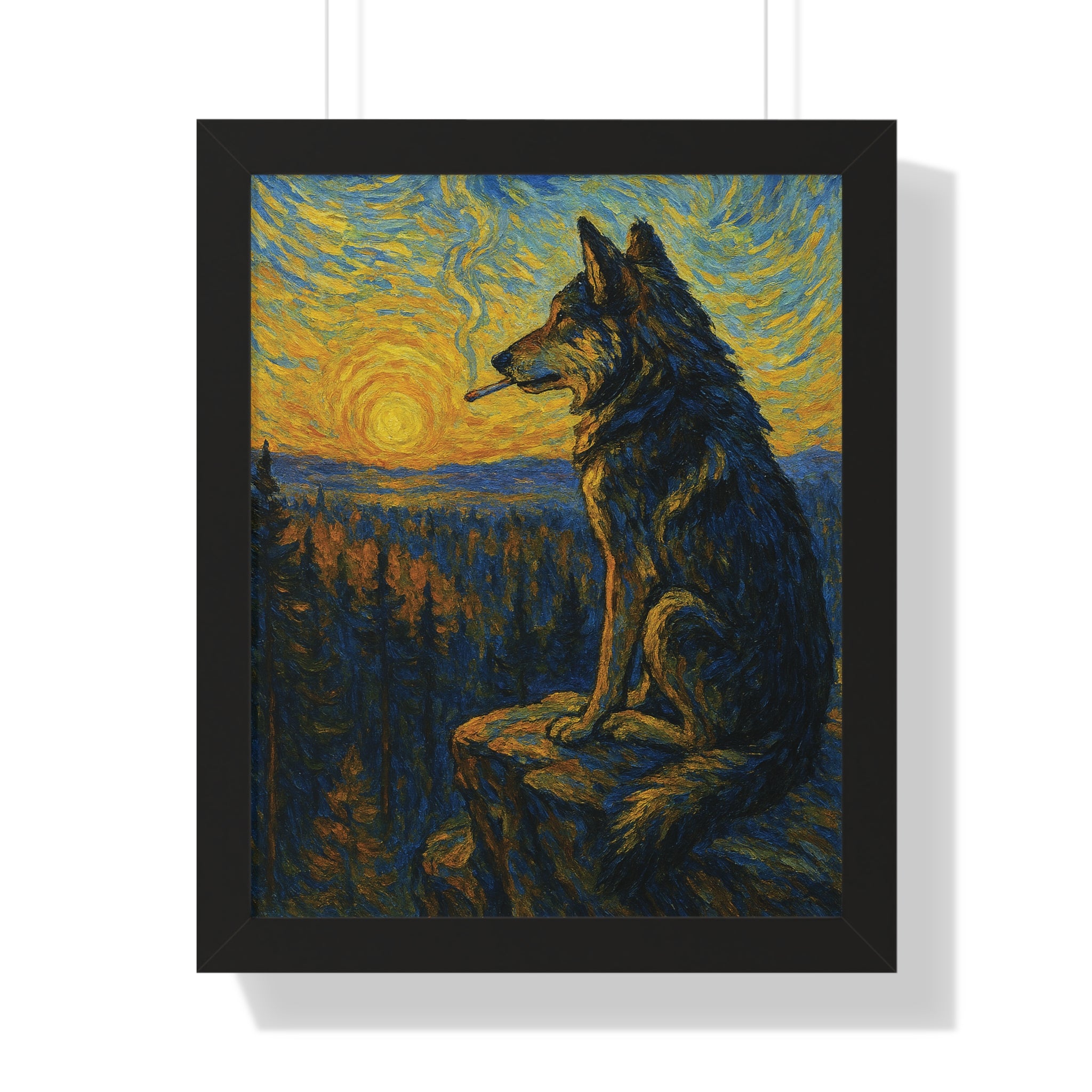 One Last Drag - Framed