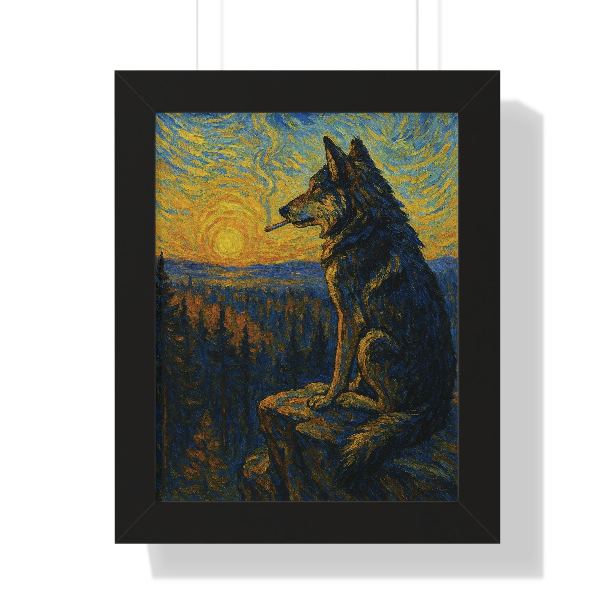 One Last Drag - Framed