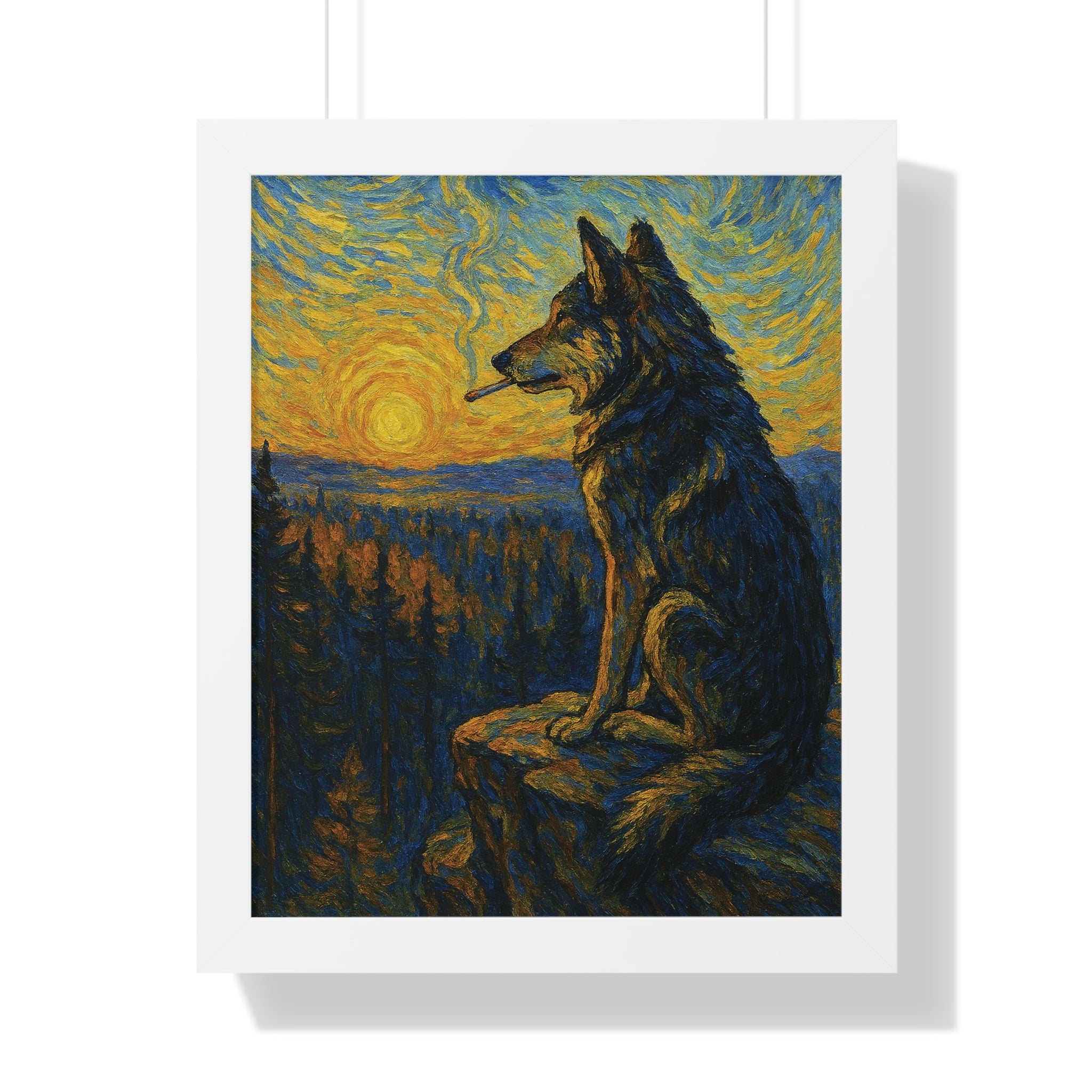 One Last Drag - Framed