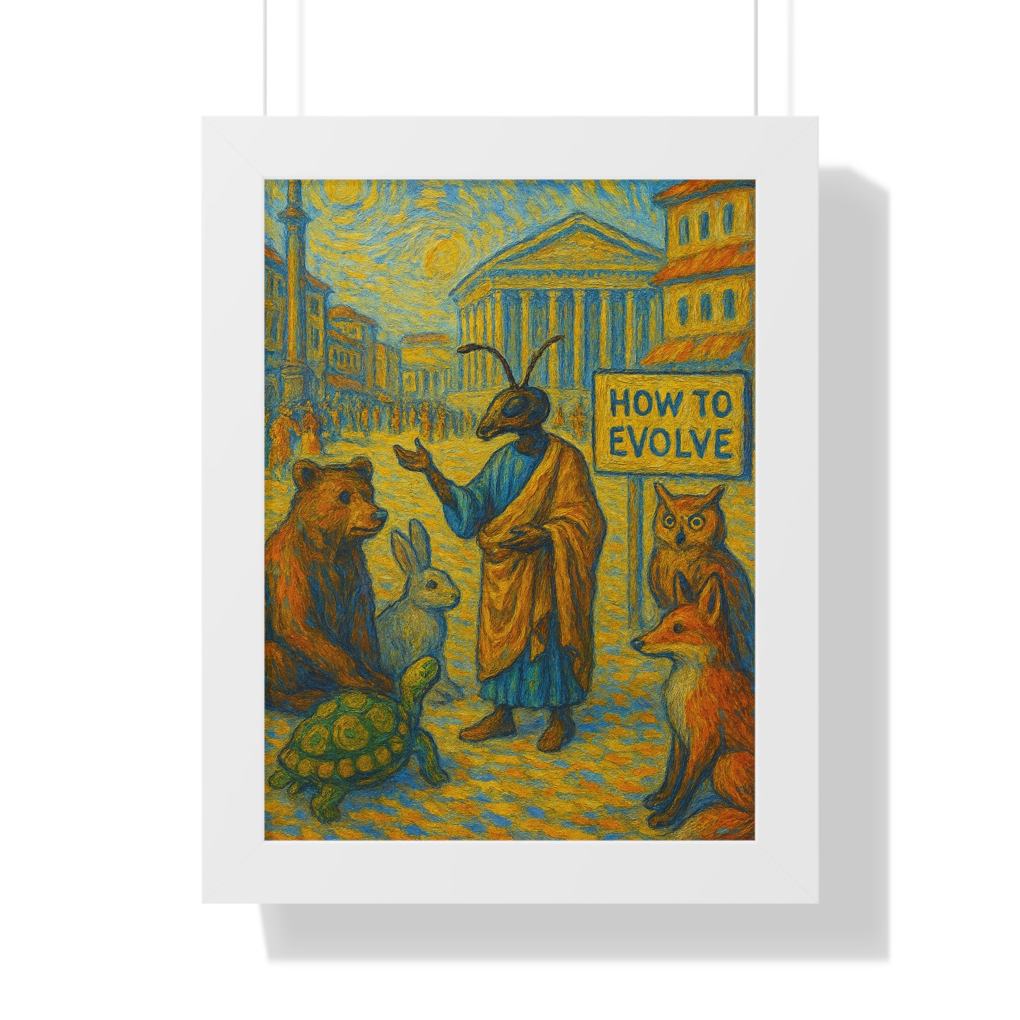 Ancient Wisdom - Framed