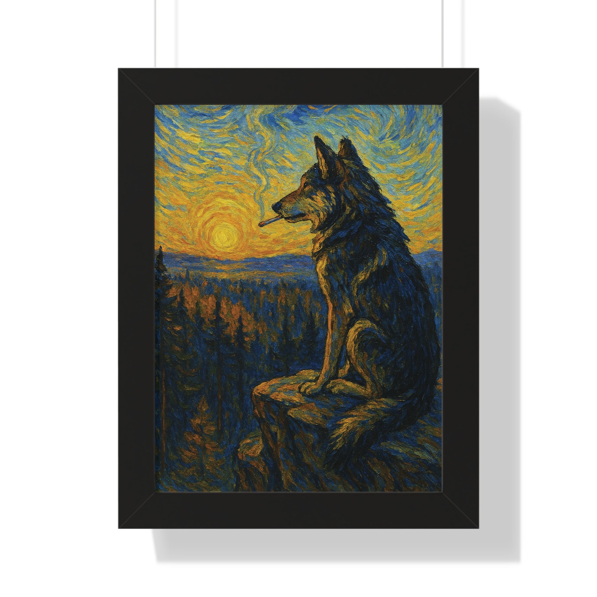 One Last Drag - Framed