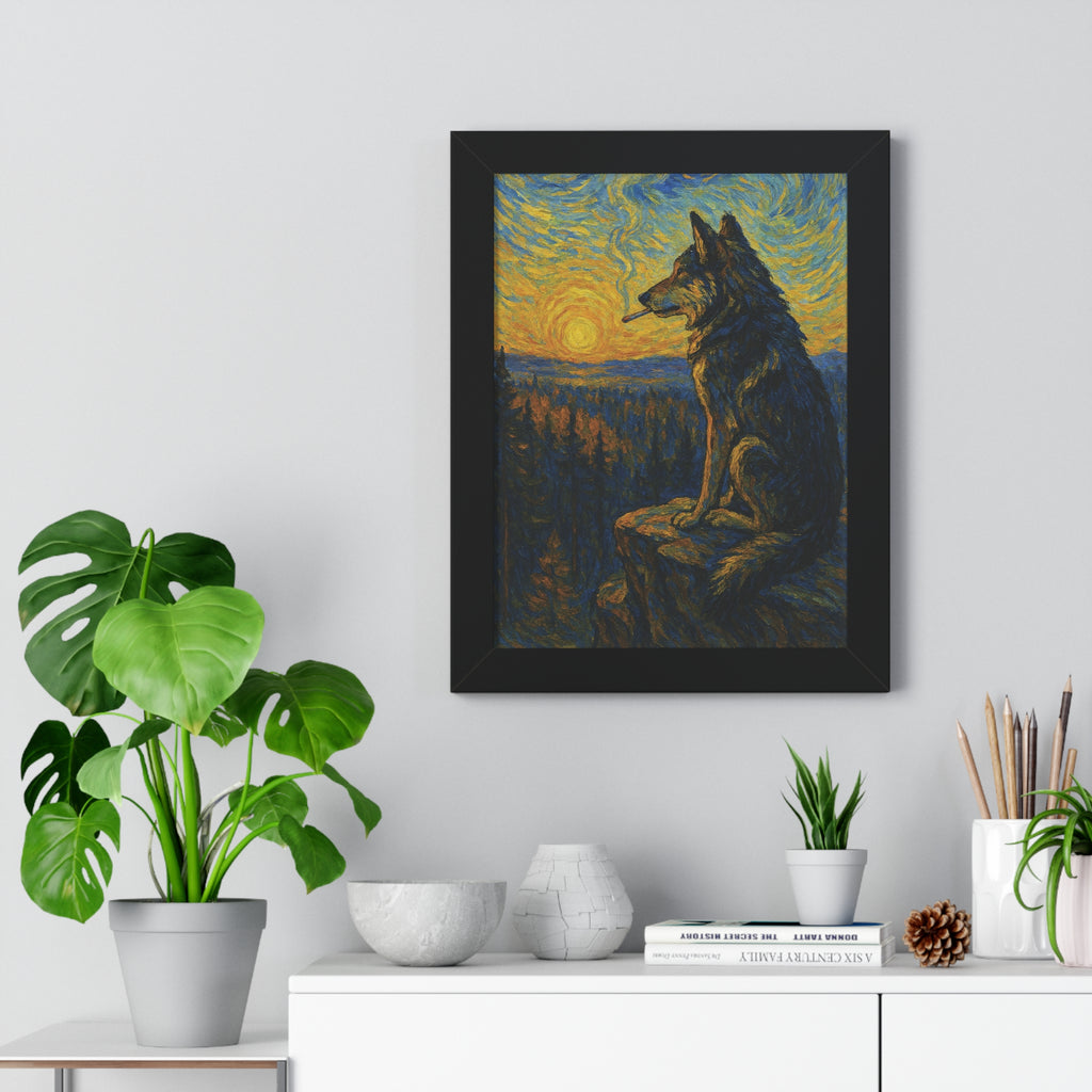 One Last Drag - Framed