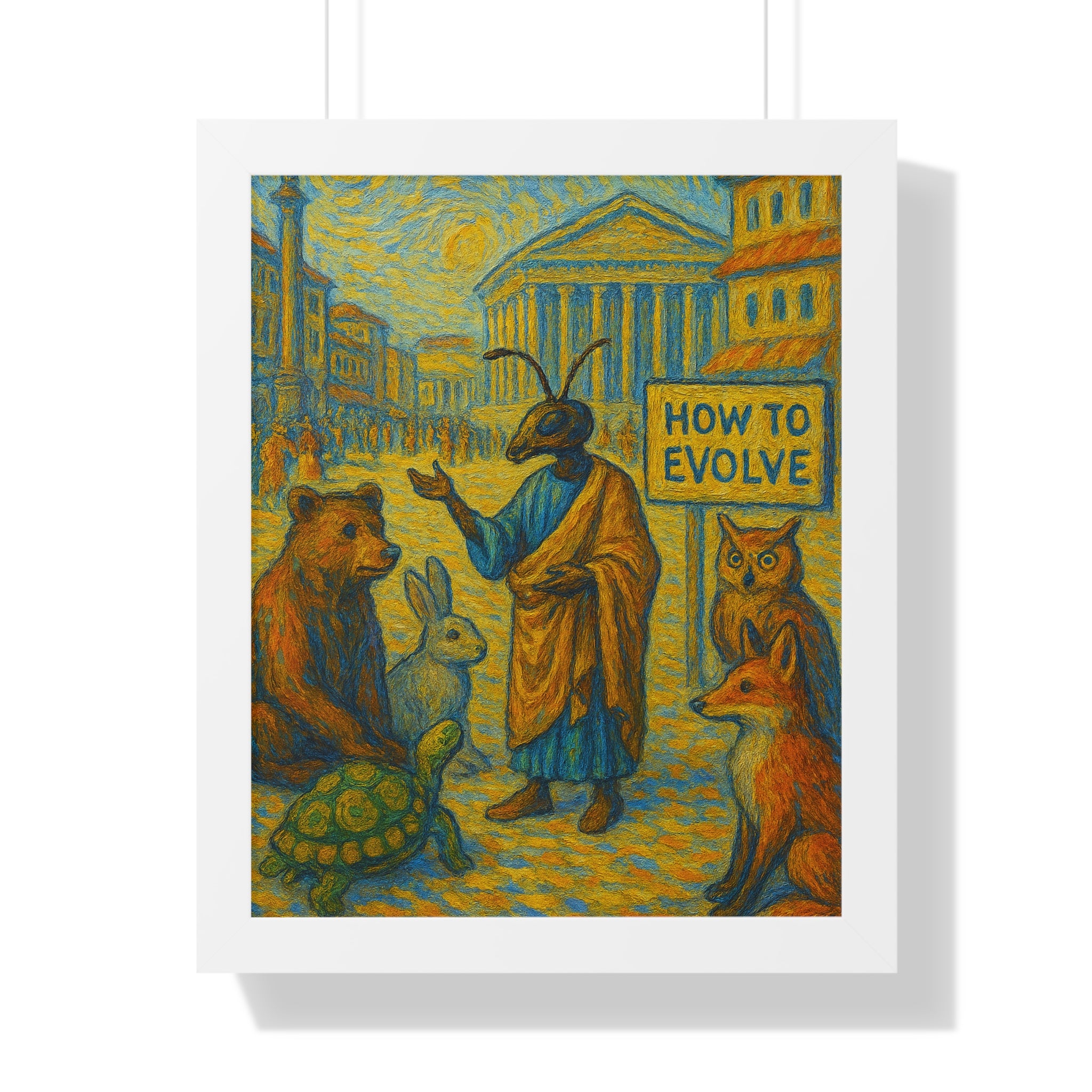 Ancient Wisdom - Framed