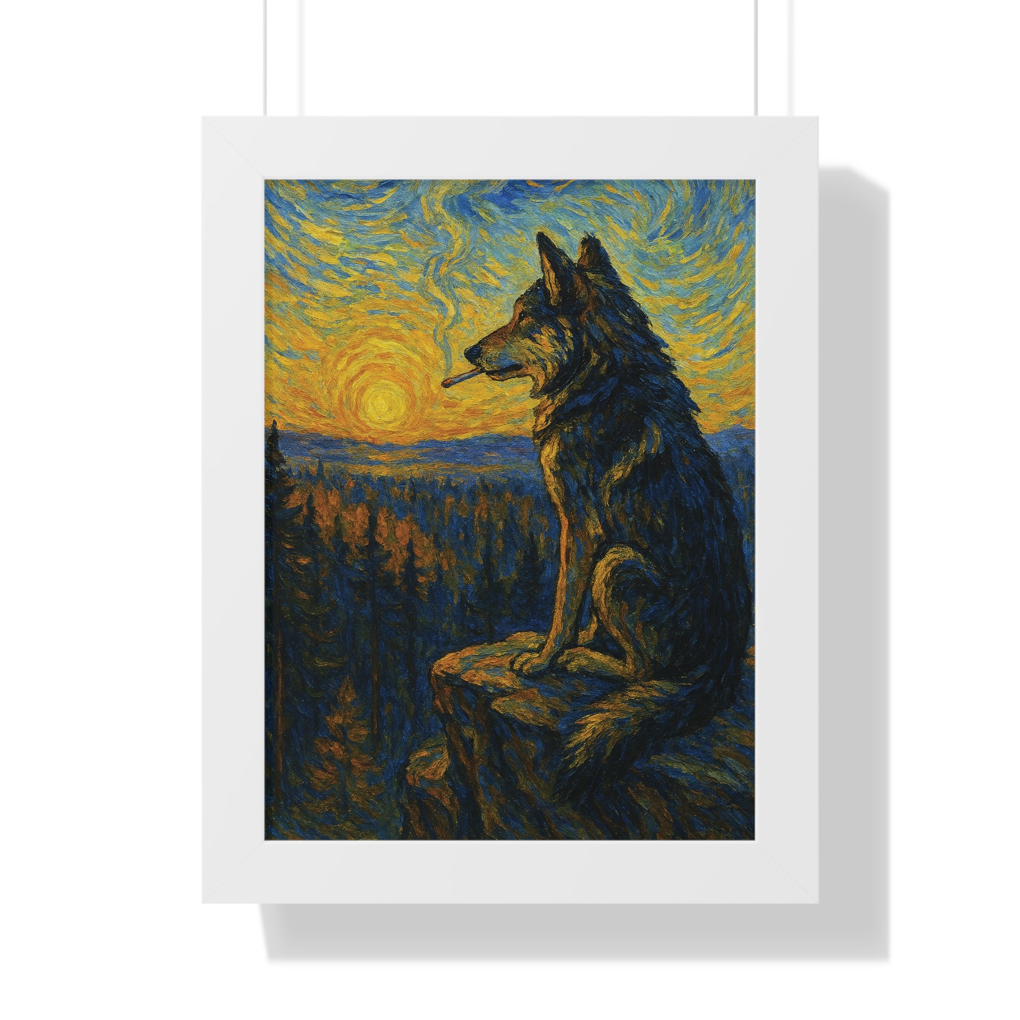 One Last Drag - Framed