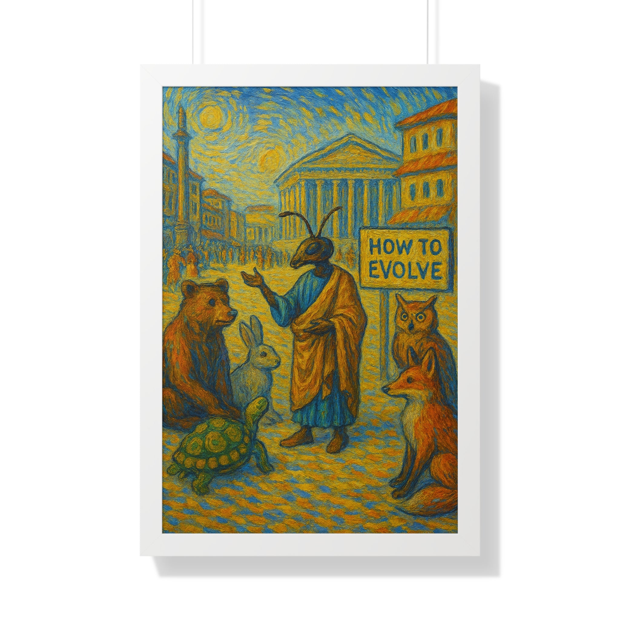 Ancient Wisdom - Framed