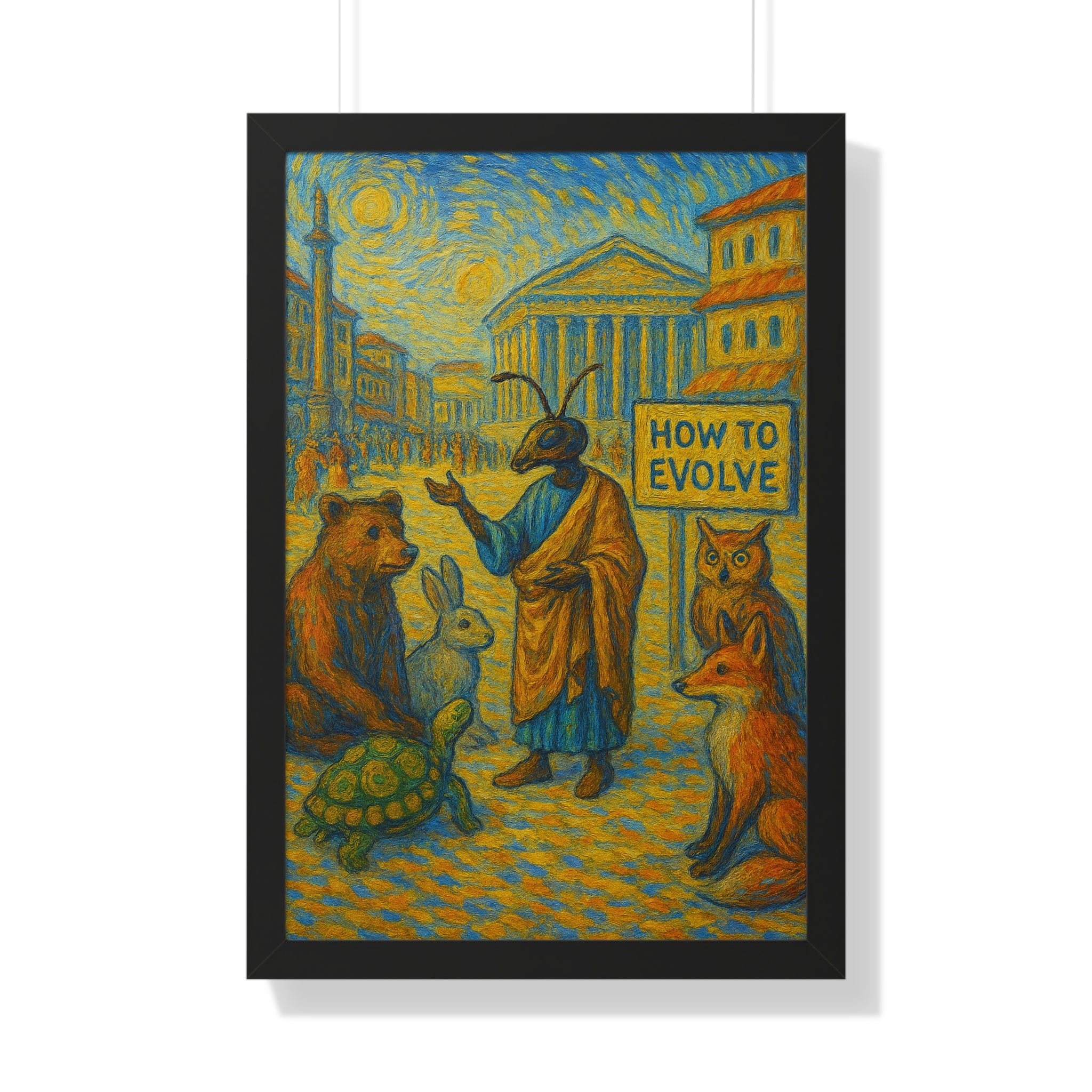 Ancient Wisdom - Framed