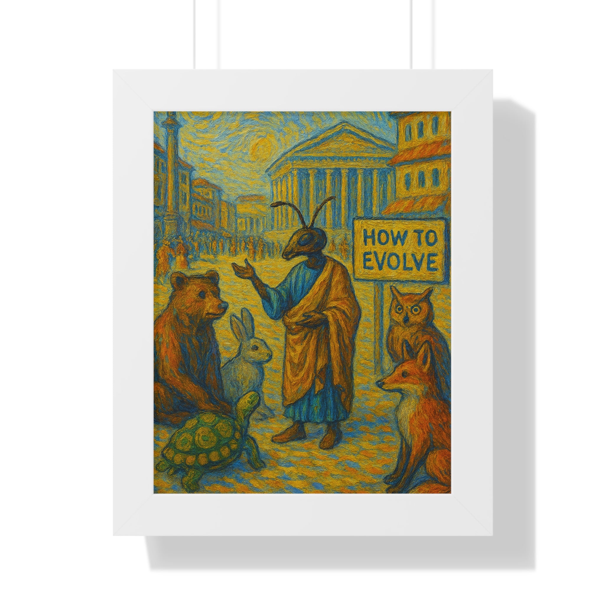 Ancient Wisdom - Framed