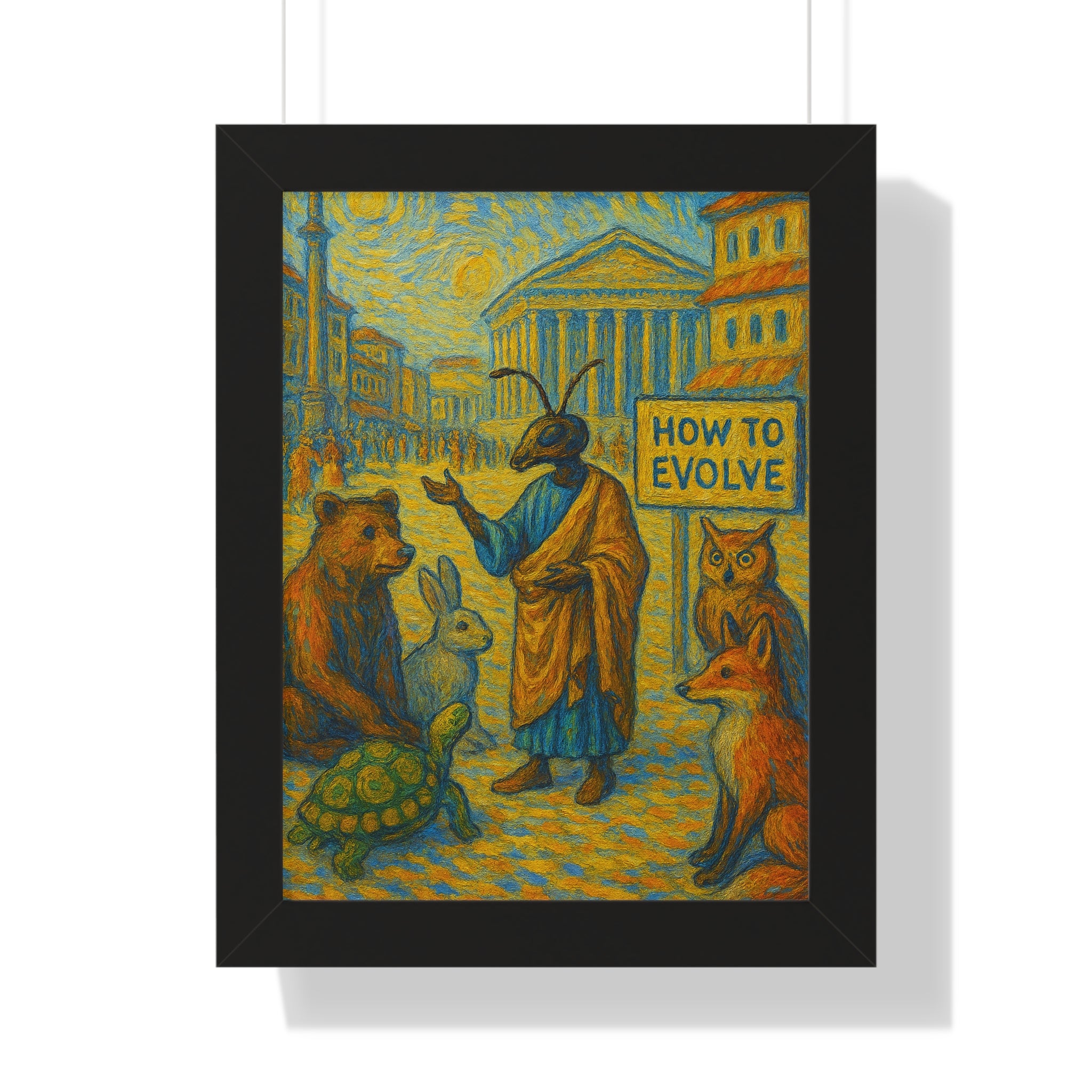 Ancient Wisdom - Framed