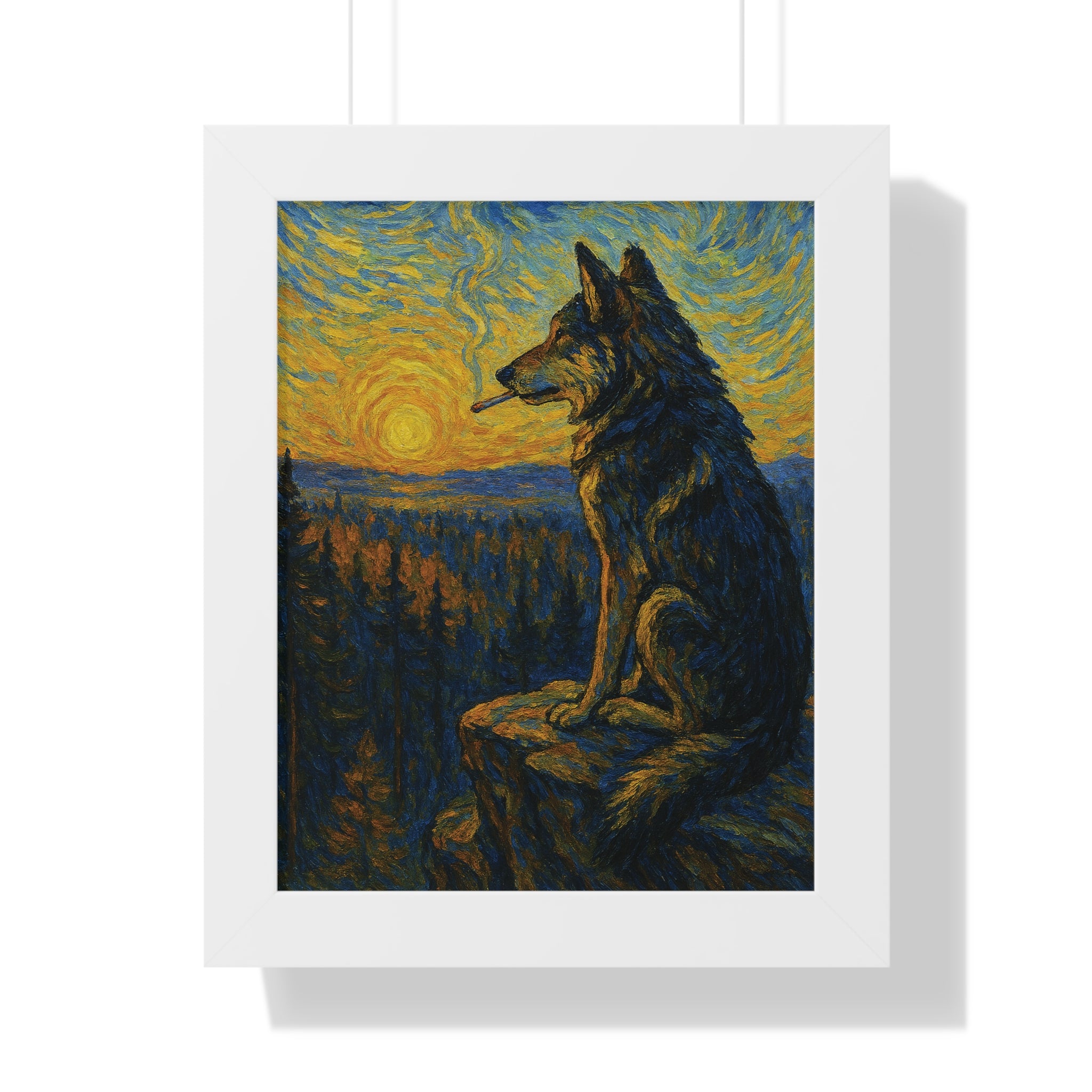 One Last Drag - Framed