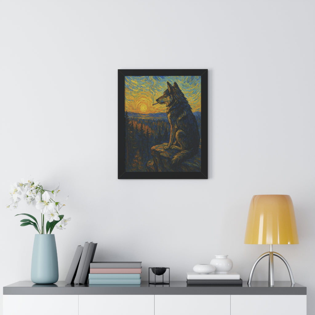 One Last Drag - Framed